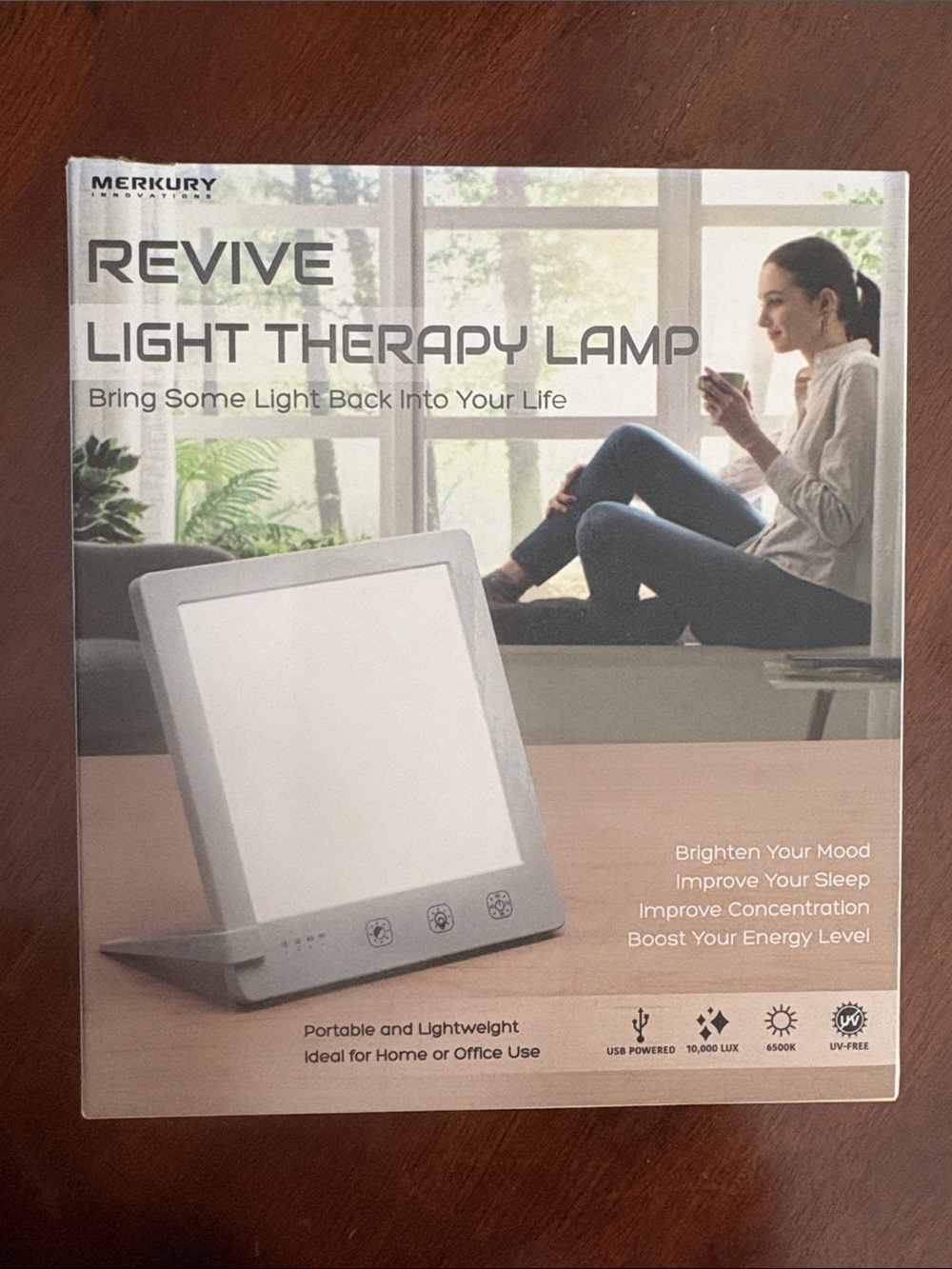 Revive Light Therapy Lamp — White Mood Brightening Light